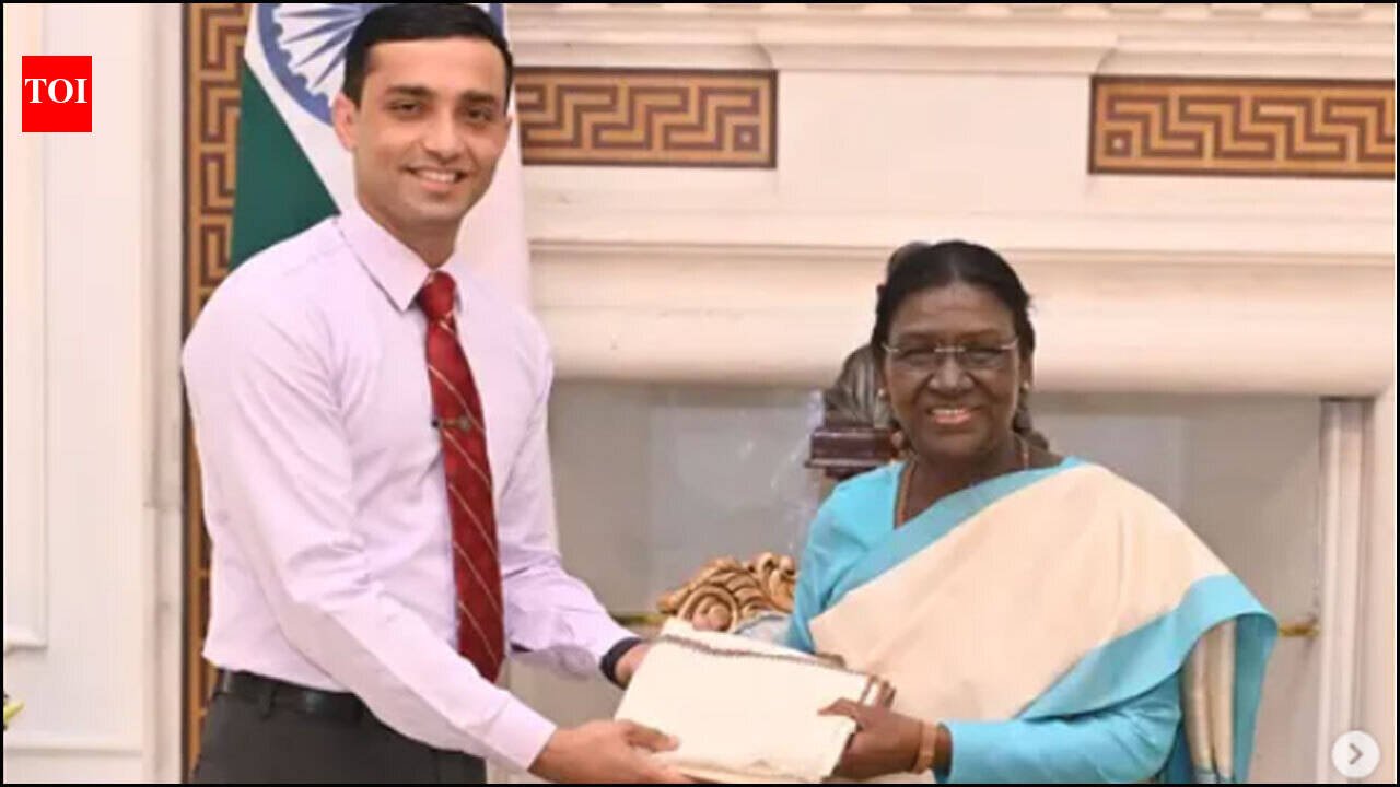 From Sainik School to Rashtrapati Bhavan: Major Rishabh Singh Sambyal’s education and Army career journey