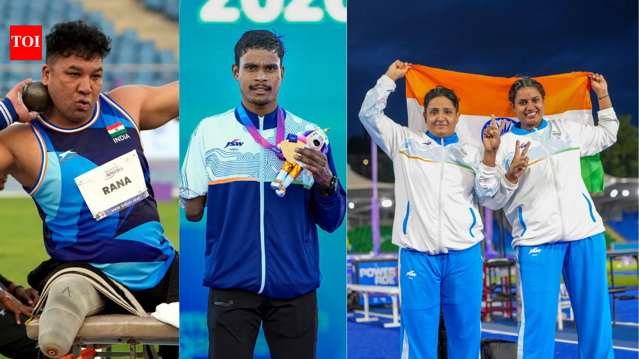 3 Gold, 2 Silver, 2 Bronze: Indian para athletes script history in Glasgow