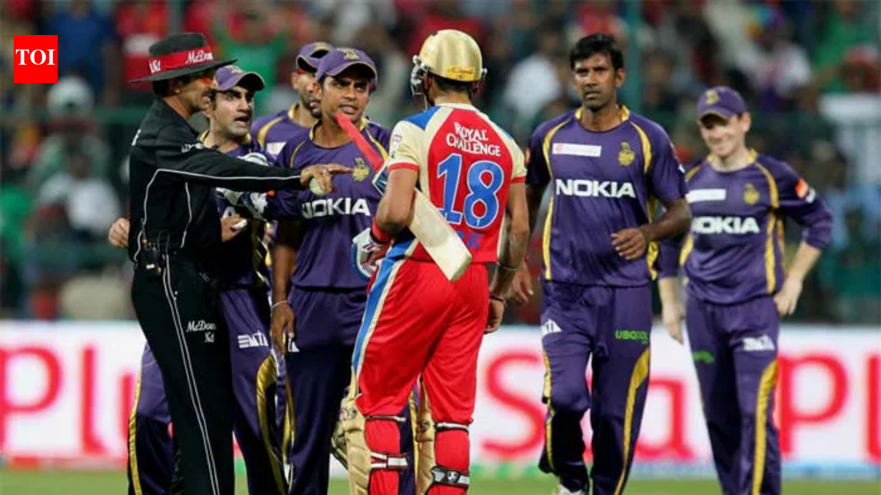 Ex-ICC umpire recalls Kohli-Gambhir's IPL spat, says 'limit shouldn't be crossed'