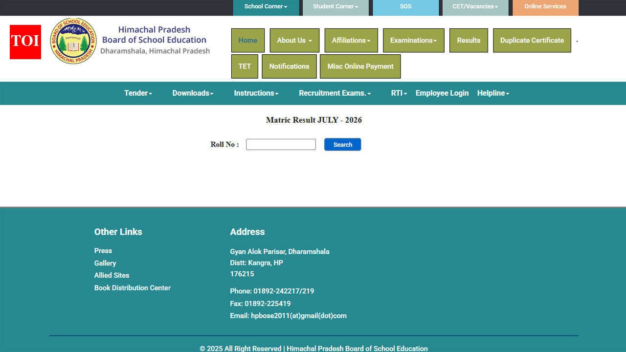 HPBOSE Matric second result 2026: Dual board system takes combined pass rate to 89.54%