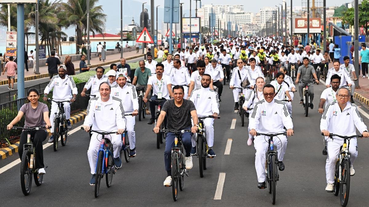 Cycling a solution to pollution, says Union Minister Mandaviya after BRICS Friendship Cycling event