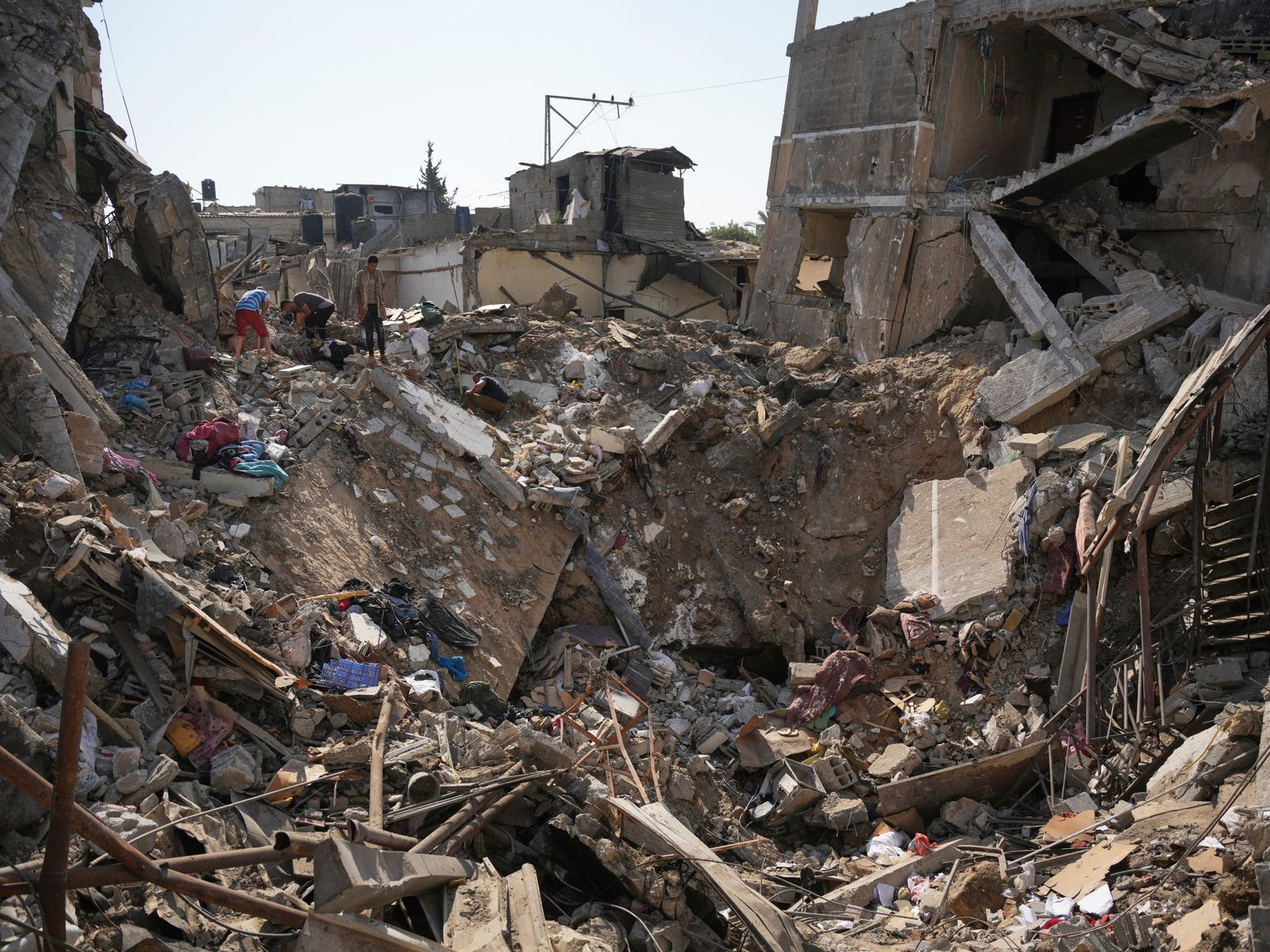 Israeli air strike near Gaza refugee camp kills one person and injures two