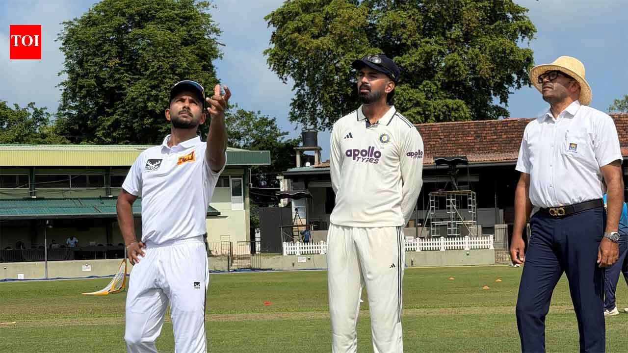 Why did KL Rahul lead India at the toss instead of Shubman Gill?