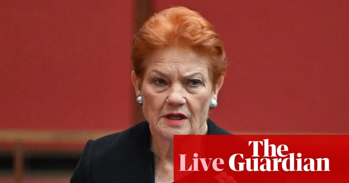 News live: Hanson says Australians should be able to use super for cost-of-living pressures