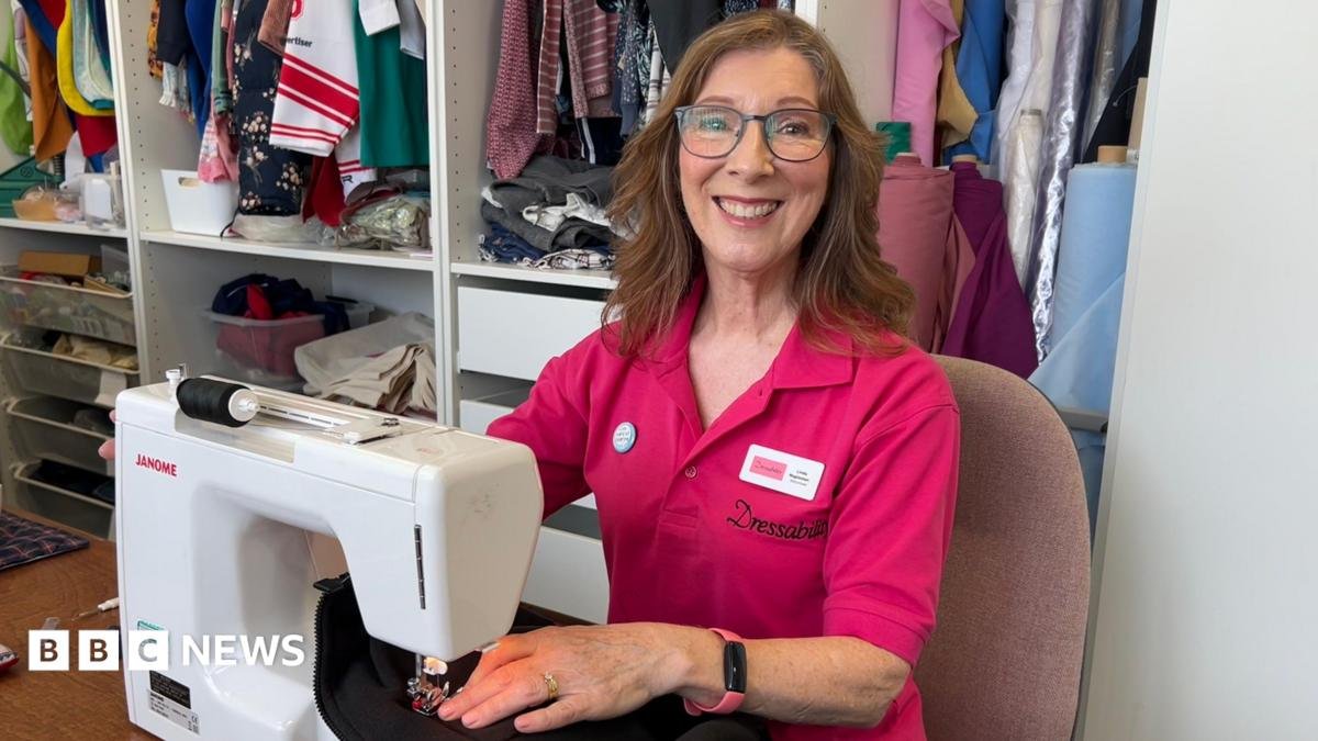 New clothing saved from waste by sewing charity