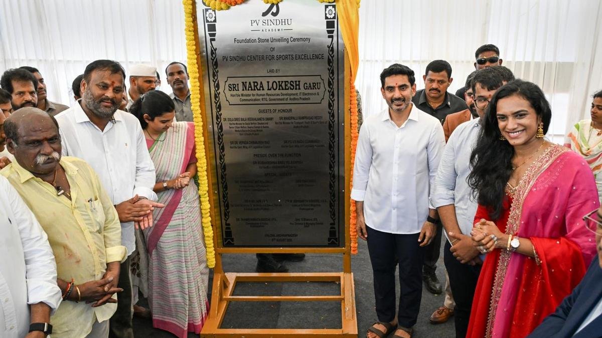 P.V. Sindhu launches Centre for Sports Excellence in Visakhapatnam