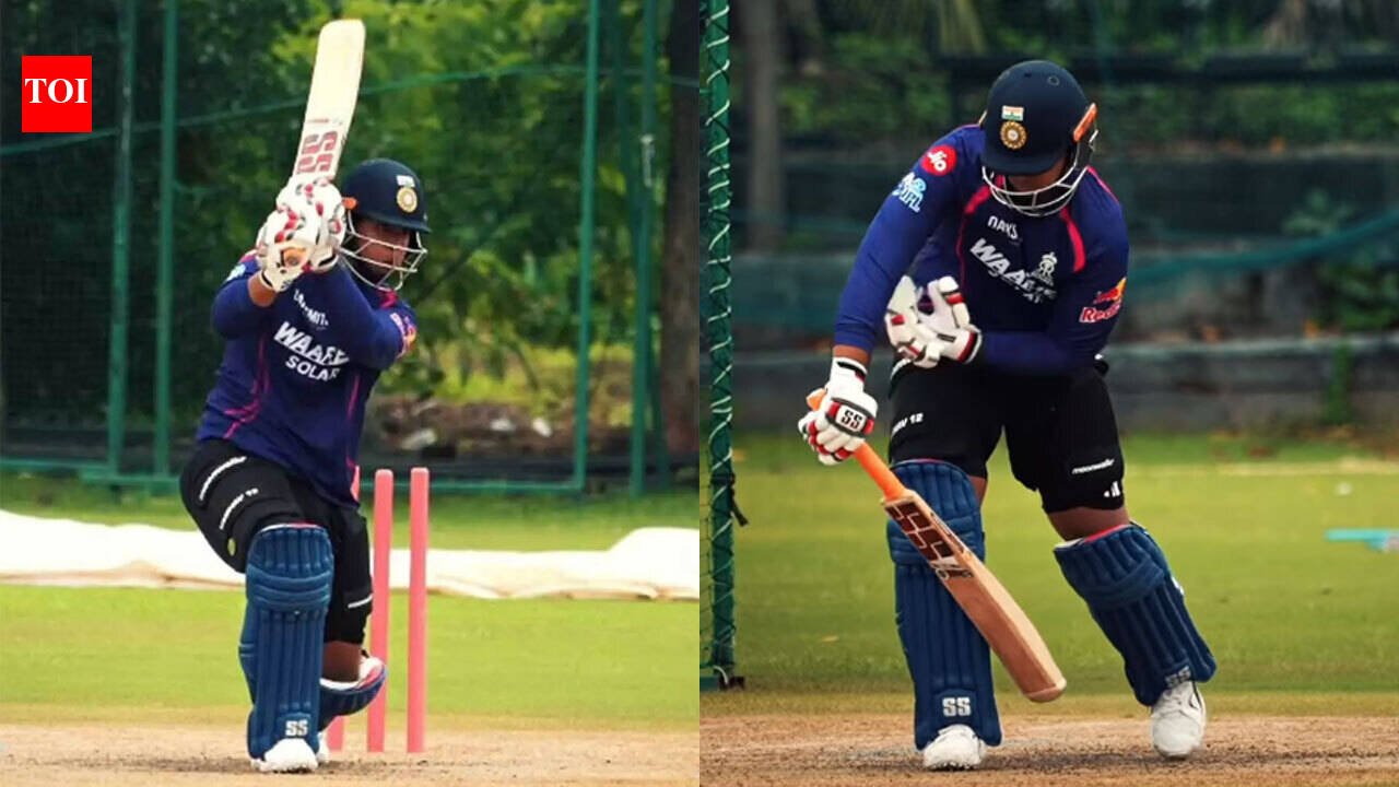 ‘Preparation On’: Vaibhav Sooryavanshi sweats it out in nets ahead of Duleep Trophy – Watch