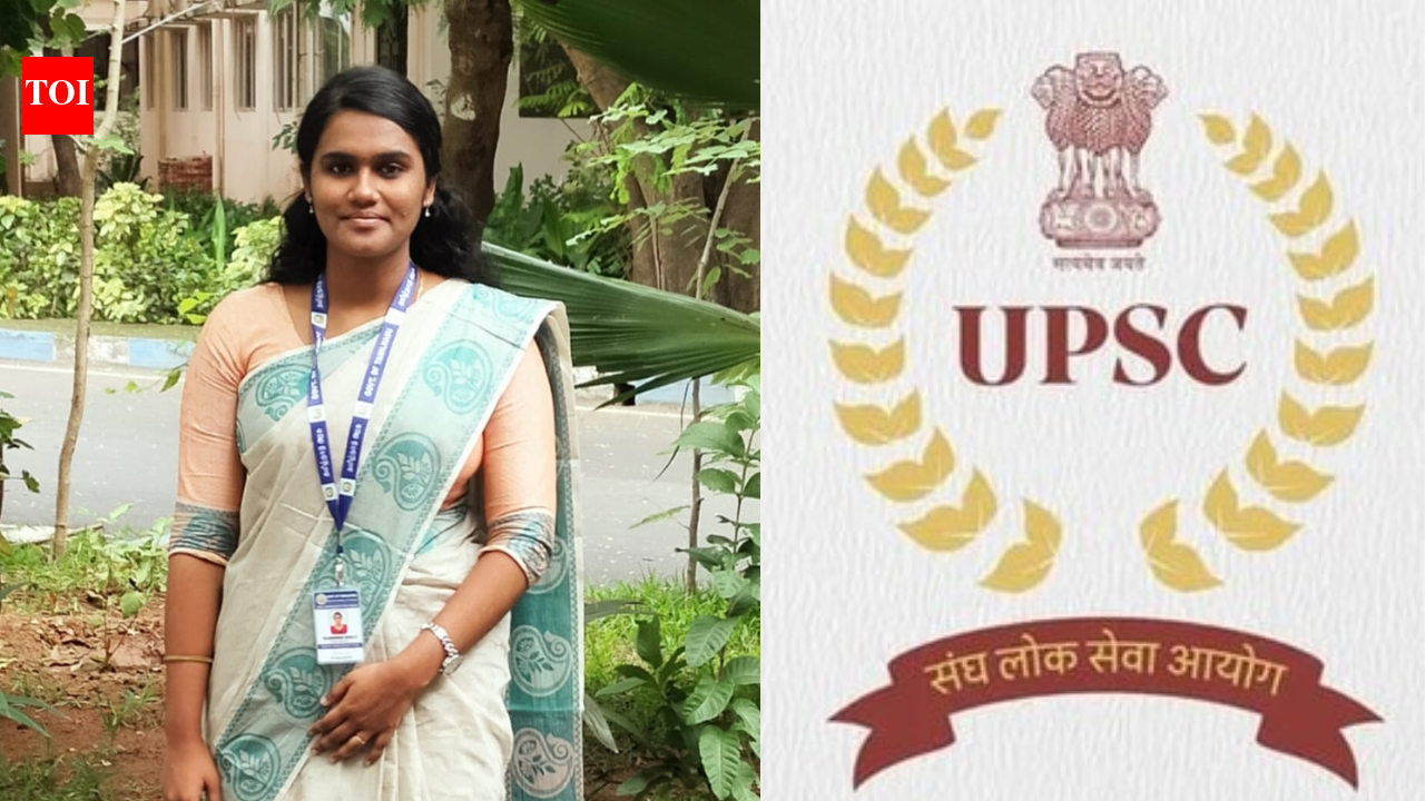 Meet Rajeshwari Suve M, who cleared UPSC prelims on her fifth attempt and went on to secure an impressive AIR 2