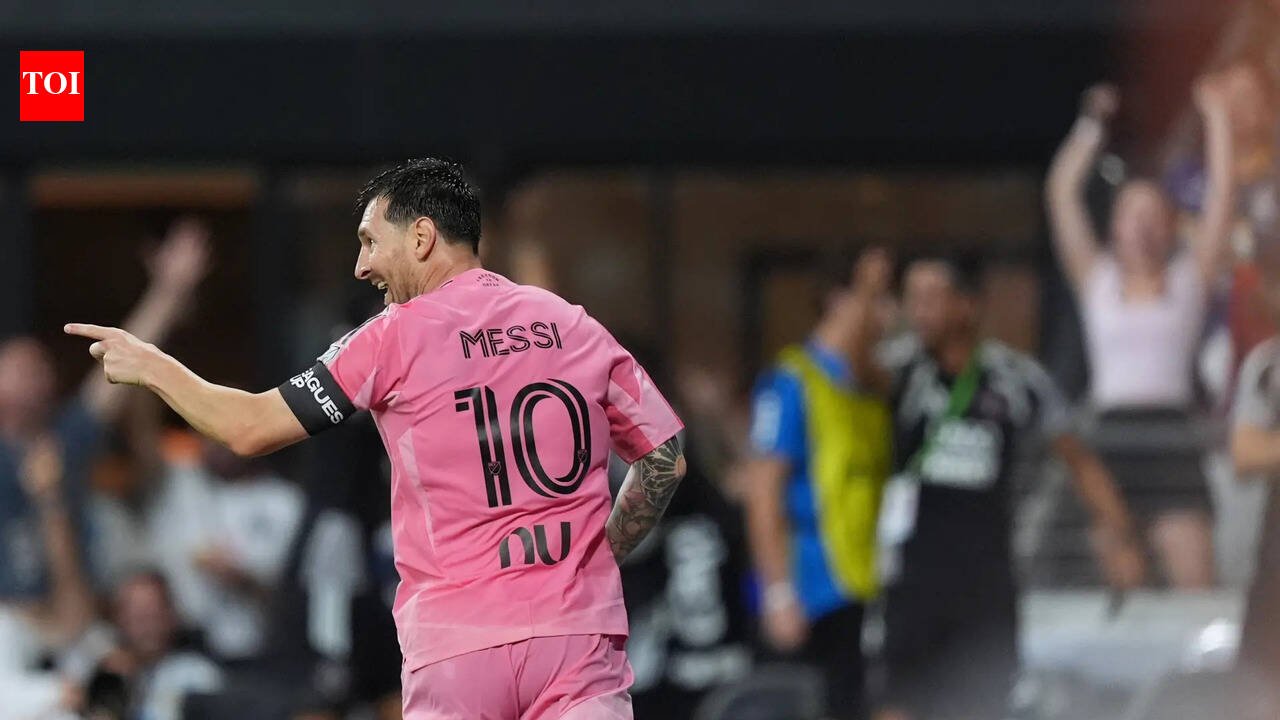 Lionel Messi breaks Leagues Cup record on World Cup return with stunning Inter Miami brace
