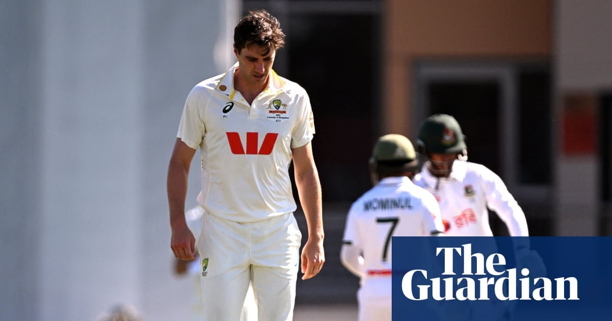 Australia bowlers toil as Tanzid Hasan ton puts Bangladesh in command of first Test