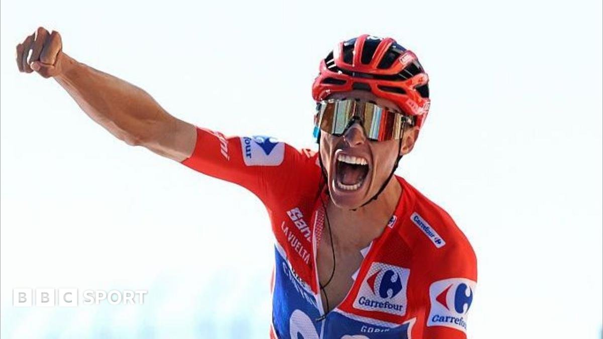 Mas outsprints Britain's Onley to win Vuelta stage nine