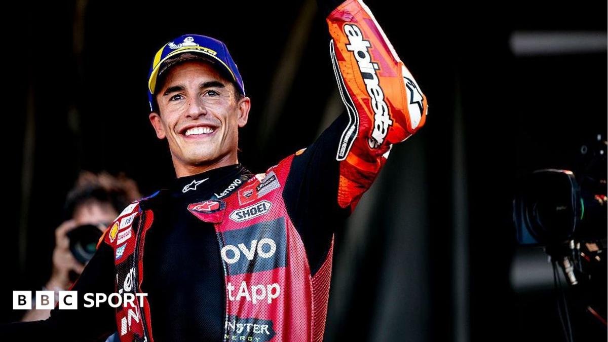 Marquez wins third straight Aragon Grand Prix