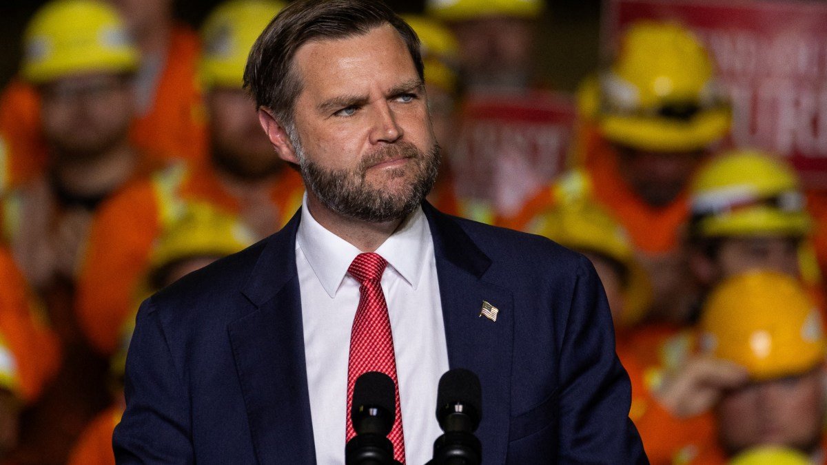 US Vice President JD Vance holds midterm election rally in Ohio hometown