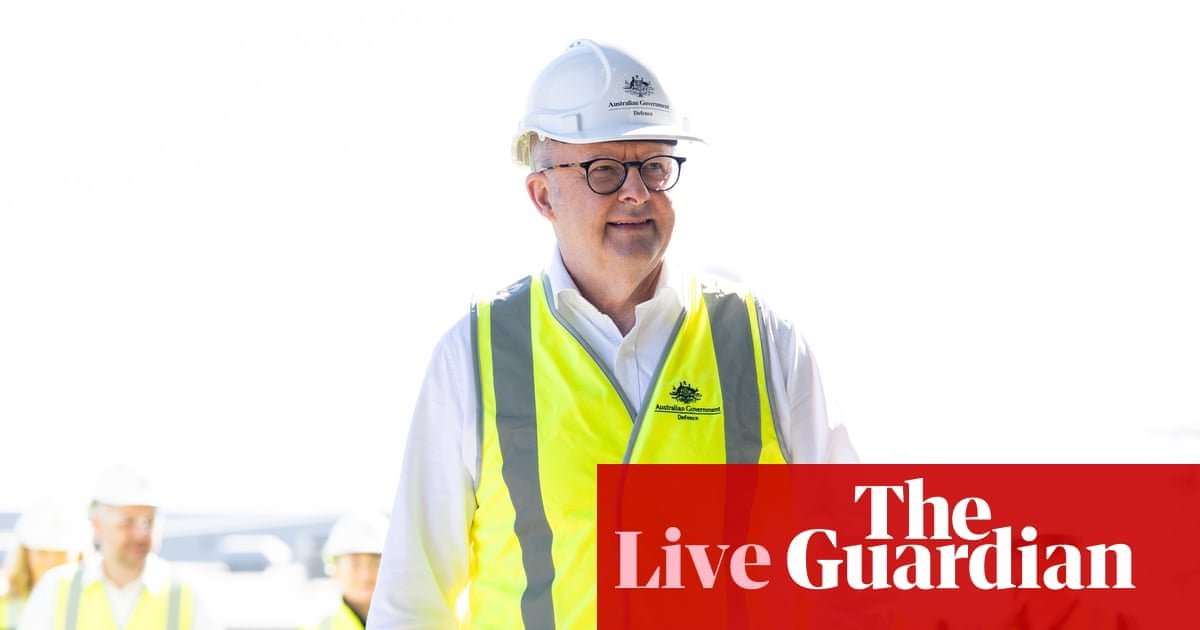 Australia news live: PM dubbed ‘WA’s daddy’ over Blue Poles and GST promises; home ownership for young people back to 1940s levels