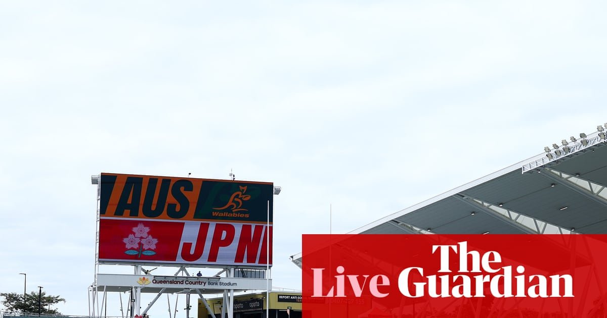 Australia v Japan: Nations Championship rugby union international – live