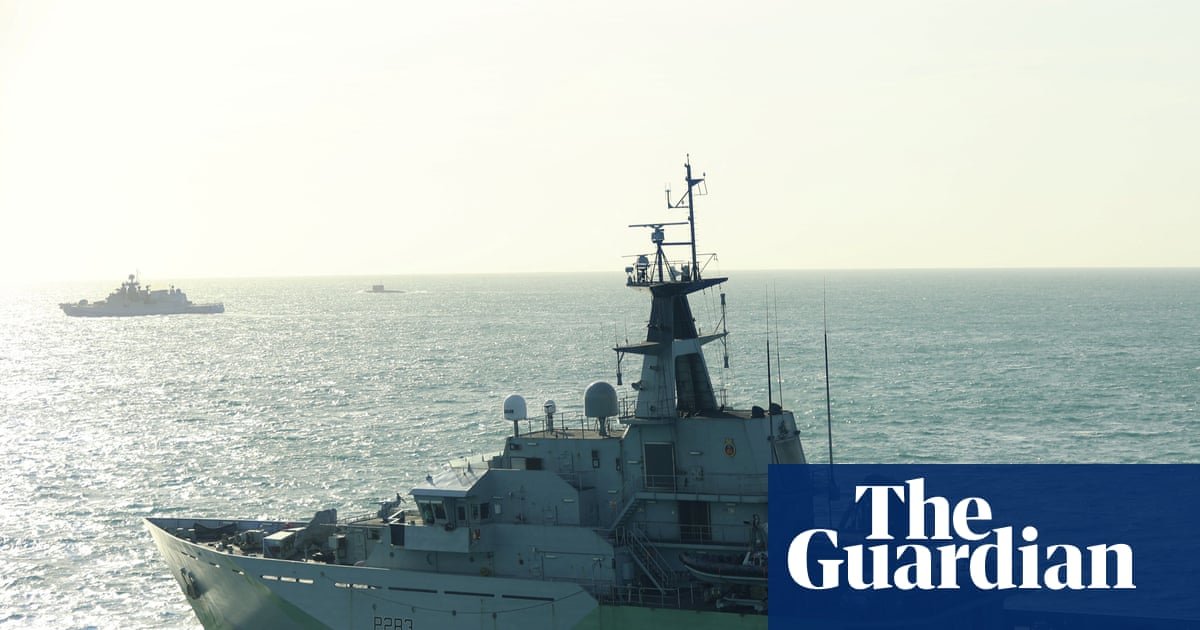 Navy says it is spending 25% more time monitoring Russian vessels around UK waters