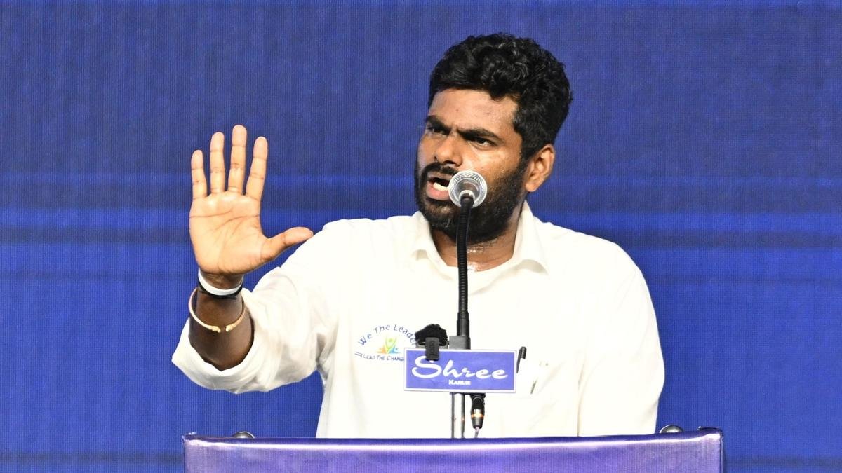 Annamalai levels graft charge against some Tamil Nadu Ministers, claims to have audio clip