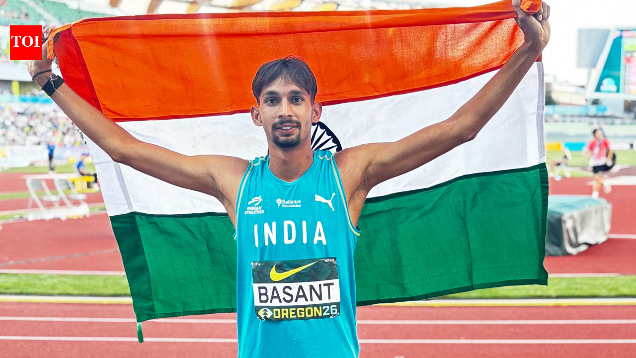 Basant Meghwal makes history with silver at World Athletics U20 Championships
