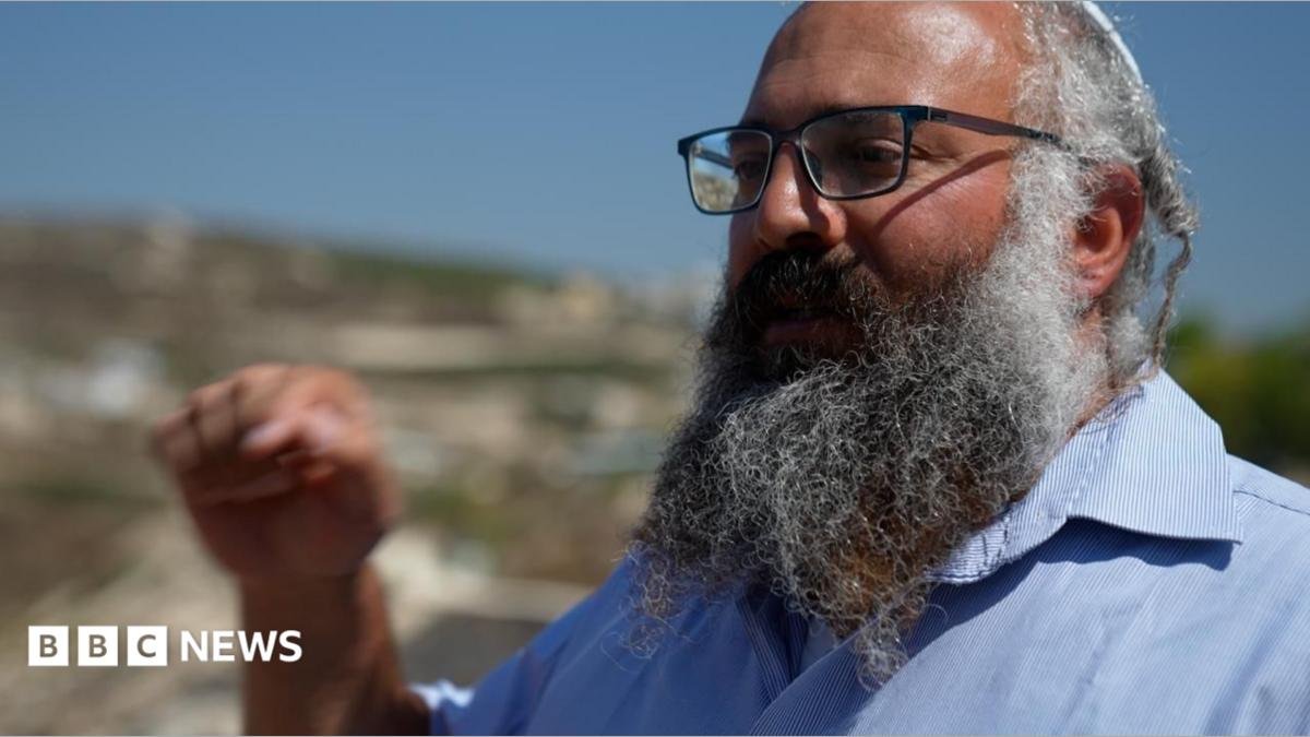 Israeli West Bank settler tells BBC attacks on Palestinians are justified as revenge