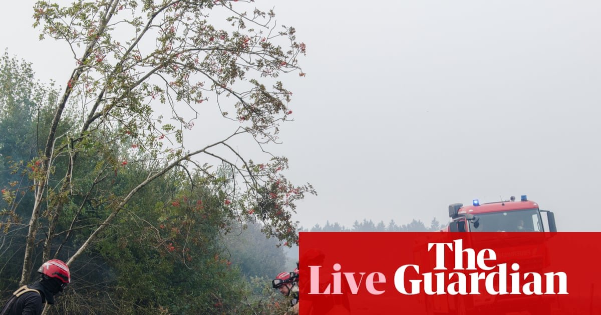 Wildfires rage in France and Greece as Belgium tackles enormous blaze – Europe live