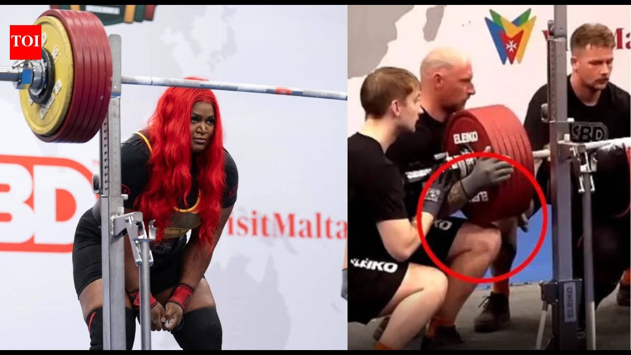 'Racist' spotter admits deliberately ruining powerlifting star’s record-breaking lift
