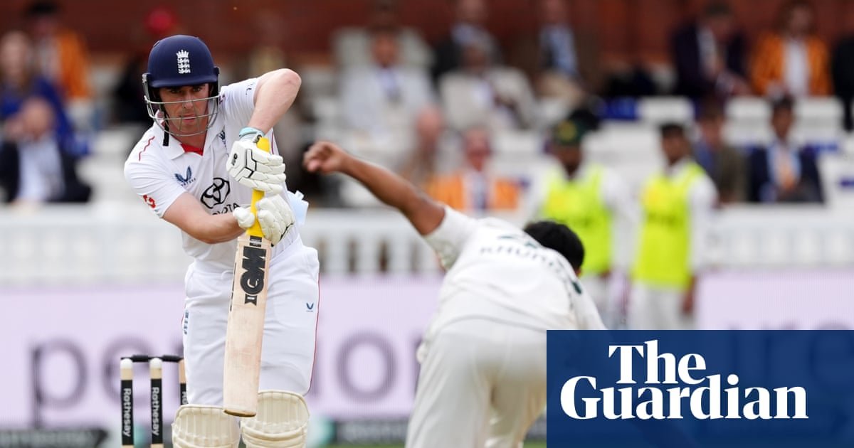 Lawrence stretches lead against Pakistan as weather delays England victory push