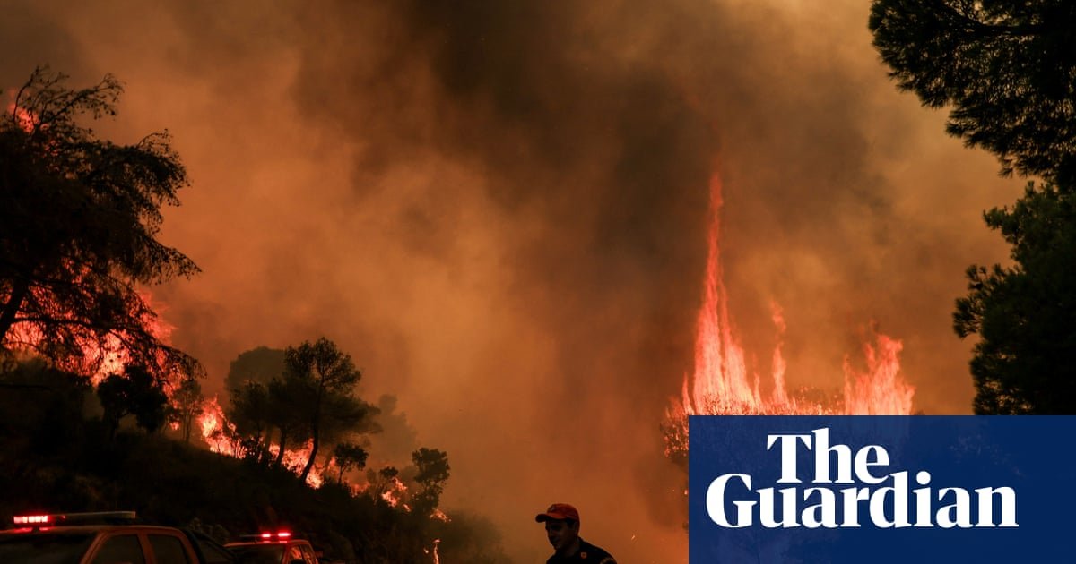 Evacuations near Athens as Greece becomes focus of Europe’s wildfire crisis
