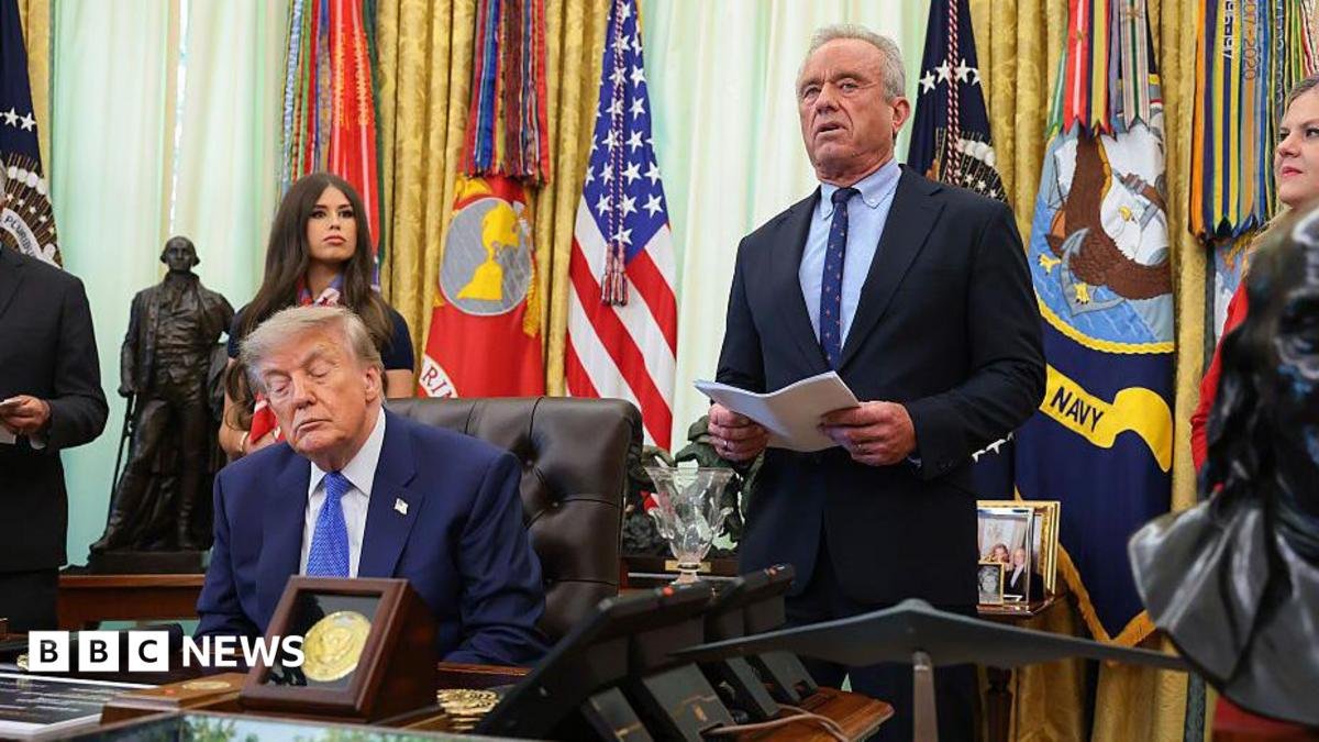 Trump signs order to limit childhood vaccines and split MMR shots