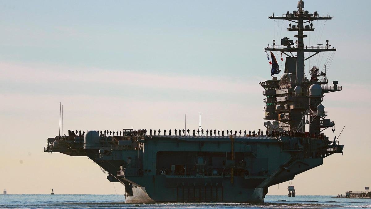 New aircraft carrier heads toward West Asia after reports of issues on long-deployed USS Lincoln