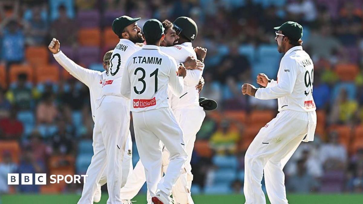 Bangladesh move closer to historic win in Australia