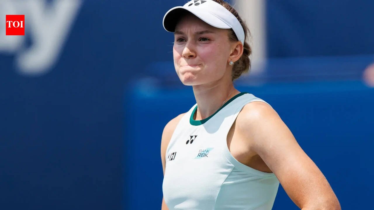 Rybakina’s bid to dethrone Sabalenka ends in heartbreak after Cincinnati injury