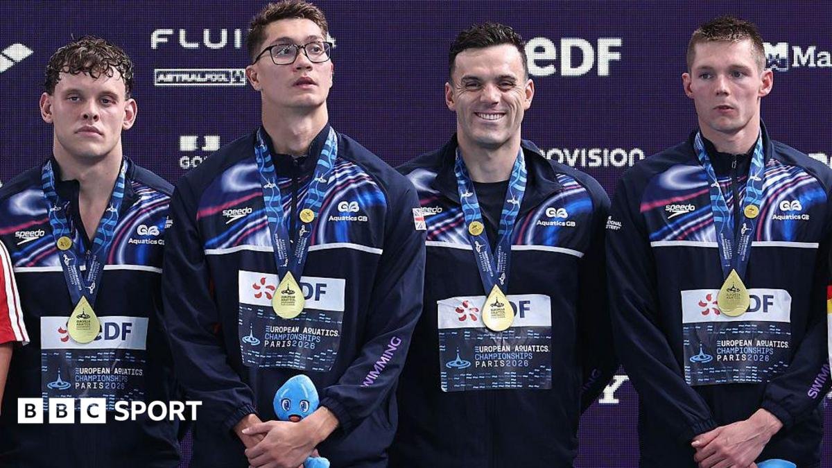 Team GB claim relay golds at European Championships
