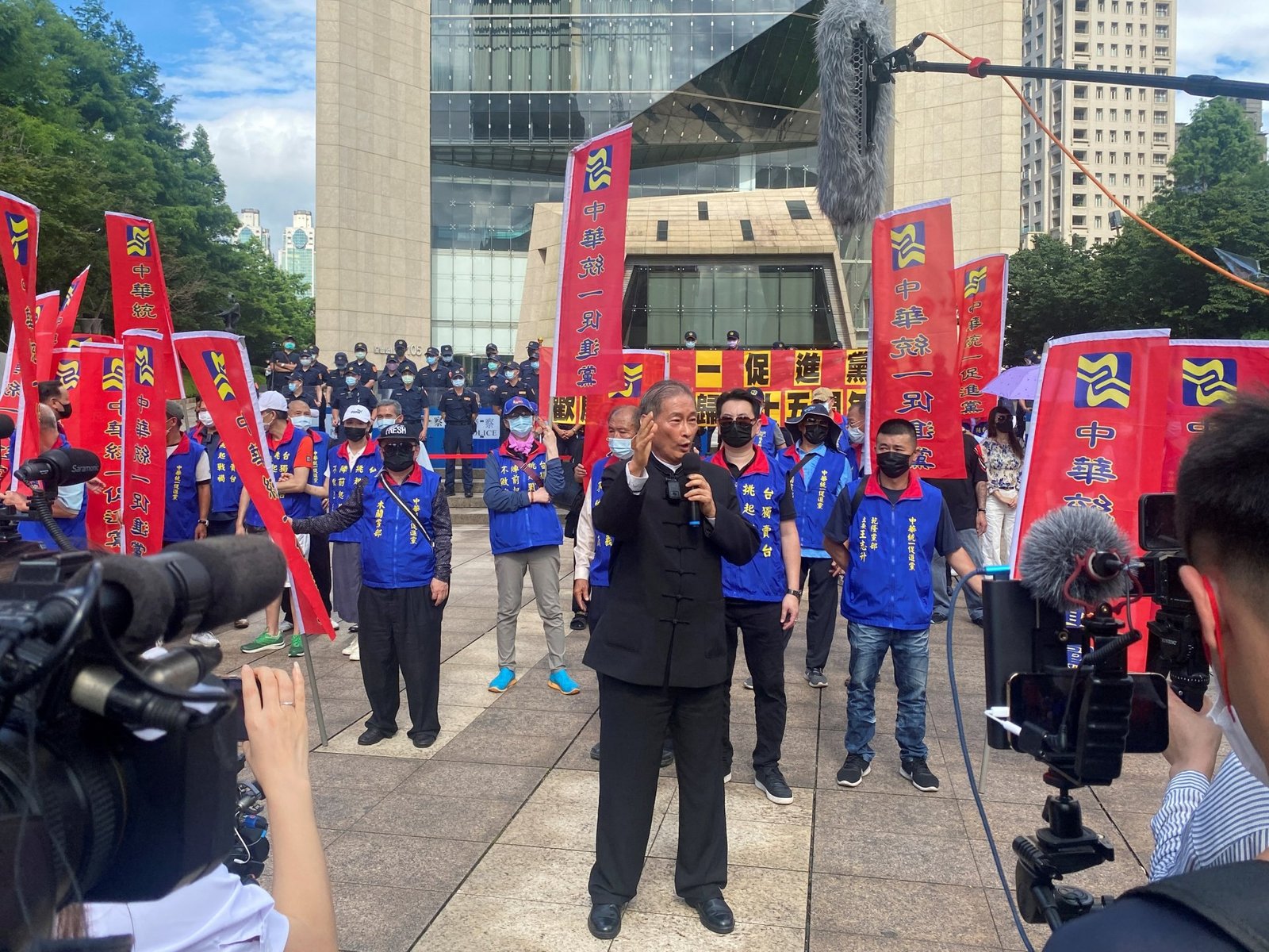 Taiwan’s ‘White Wolf’ leads lonely crusade to ‘reunify’ with China