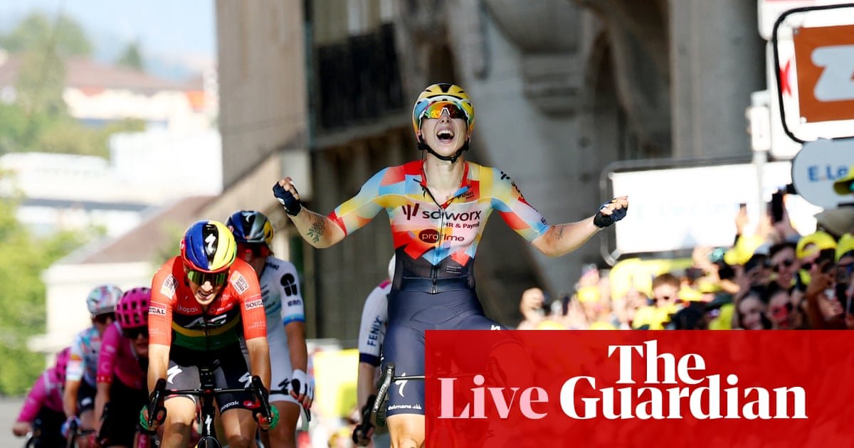 Tour de France Femmes 2026: Lorena Wiebes powers to stage one win in Lausanne – live
