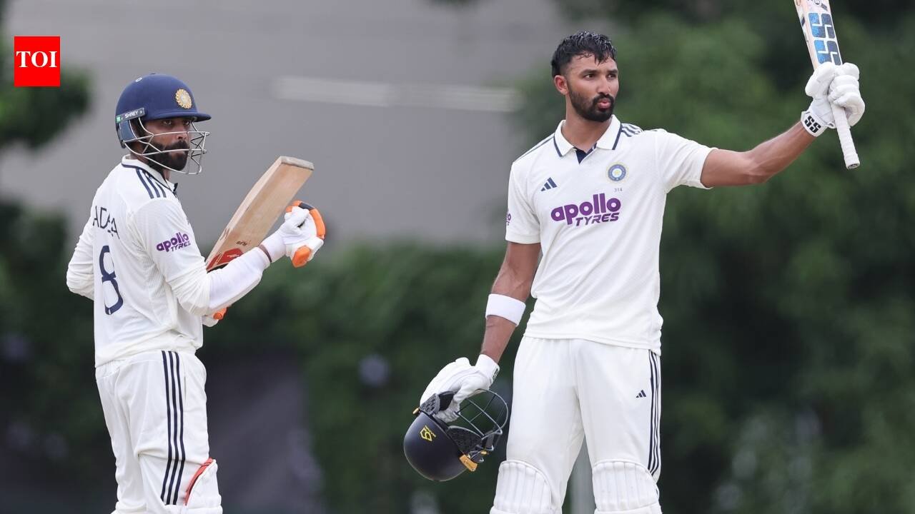 India 460/9 at stumps on Day 2 as Padikkal’s 167 headlines rain-hit Galle Test