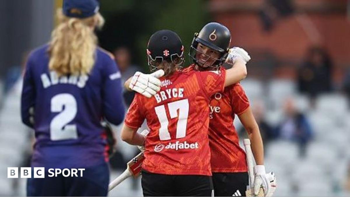 Blaze beat Surrey and rain to win T20 County Cup