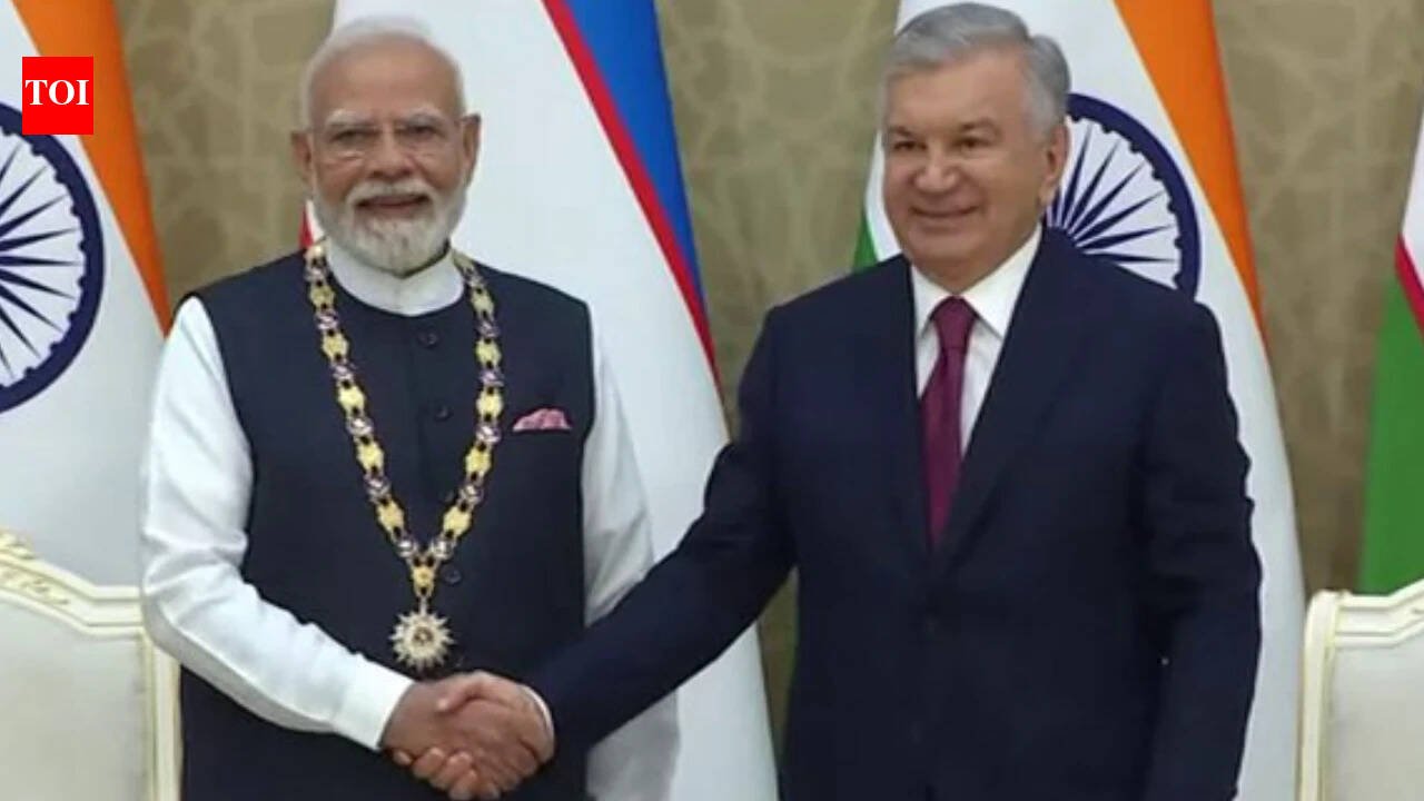 ‘Order of Oliy Darajali Dustlik’: Uzbekistan confers its highest state honour on PM Modi