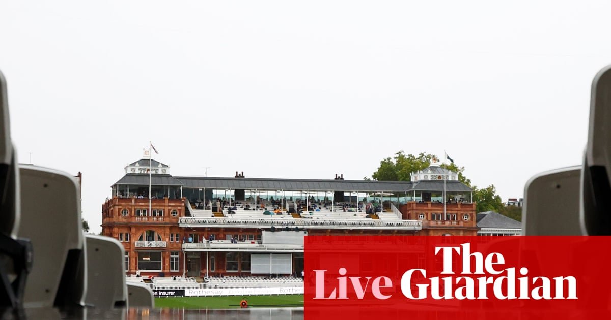 England v Pakistan: toss delayed for second men’s cricket Test, day one – live