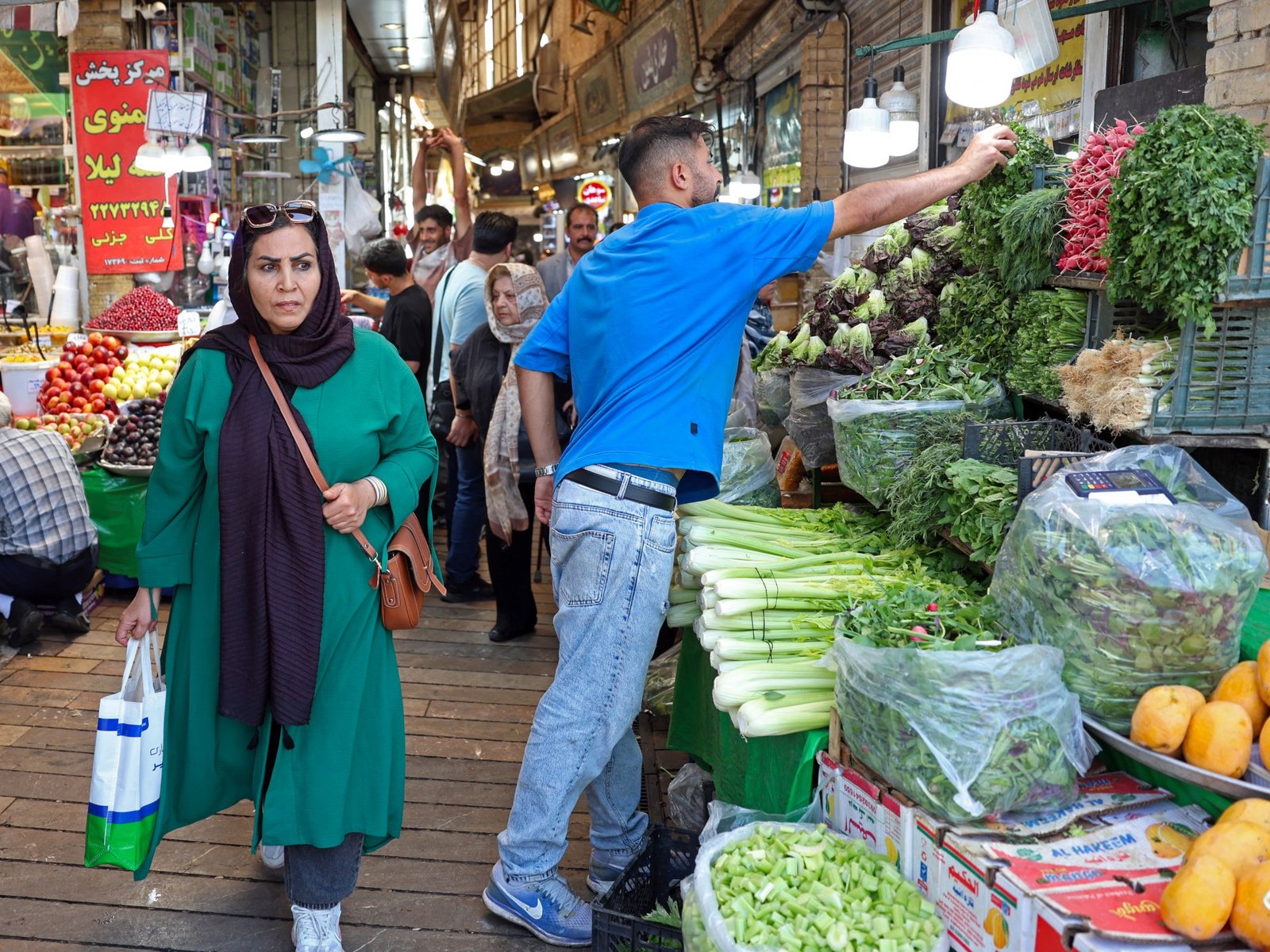Iran’s leaders acknowledge economic toll of war, pledge diplomacy, defence