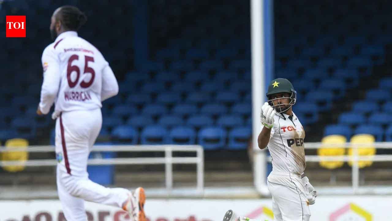 Babar's wait for Test century continues; Pakistan on brink of victory