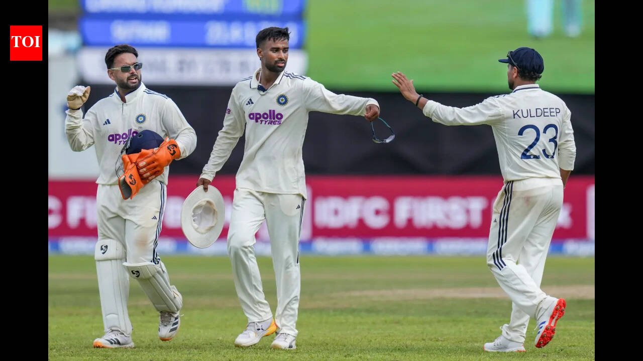 1st Test: Suthar, Jadeja spin India into commanding 178-run lead over Sri Lanka
