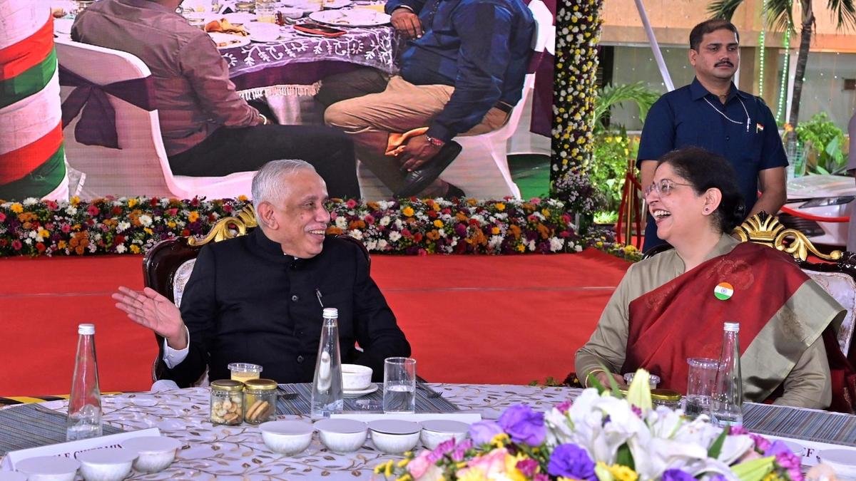 Chief Minister Naidu, High Court Chief Justice Lisa Gill attend ‘At Home’ hosted by Governor Abdul Nazeer