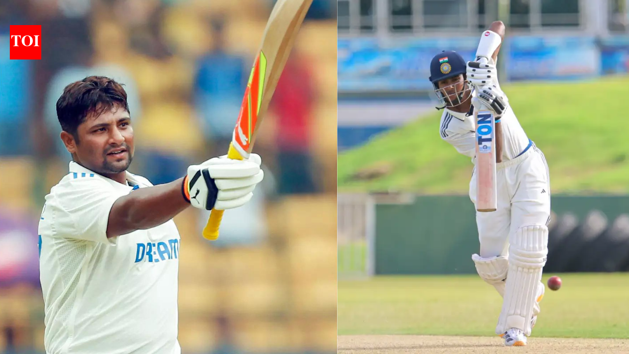 Sarfaraz, Rasheed emerge as frontrunners to replace Sudharsan in India Test