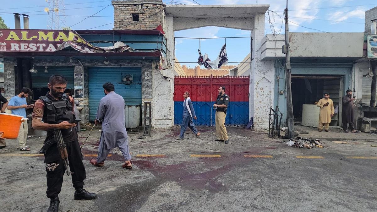 Suicide attack kills 13 during protest in northern Pakistan: Police