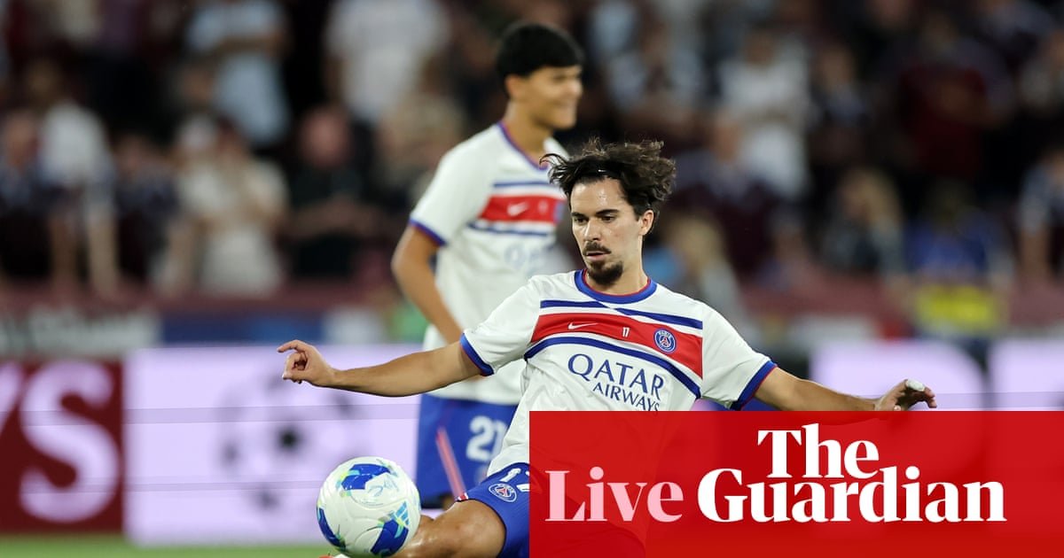 European Super Cup: Paris Saint-Germain v Aston Villa – live