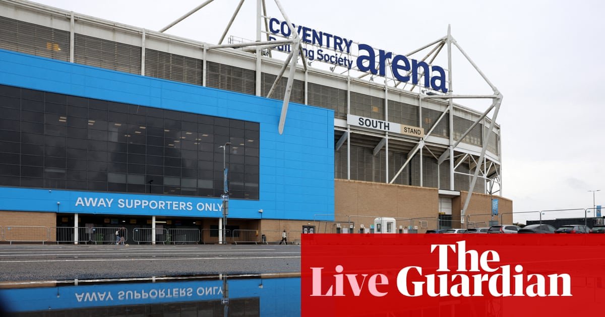 Bournemouth v Everton, Coventry v Hull and more: football clockwatch – live