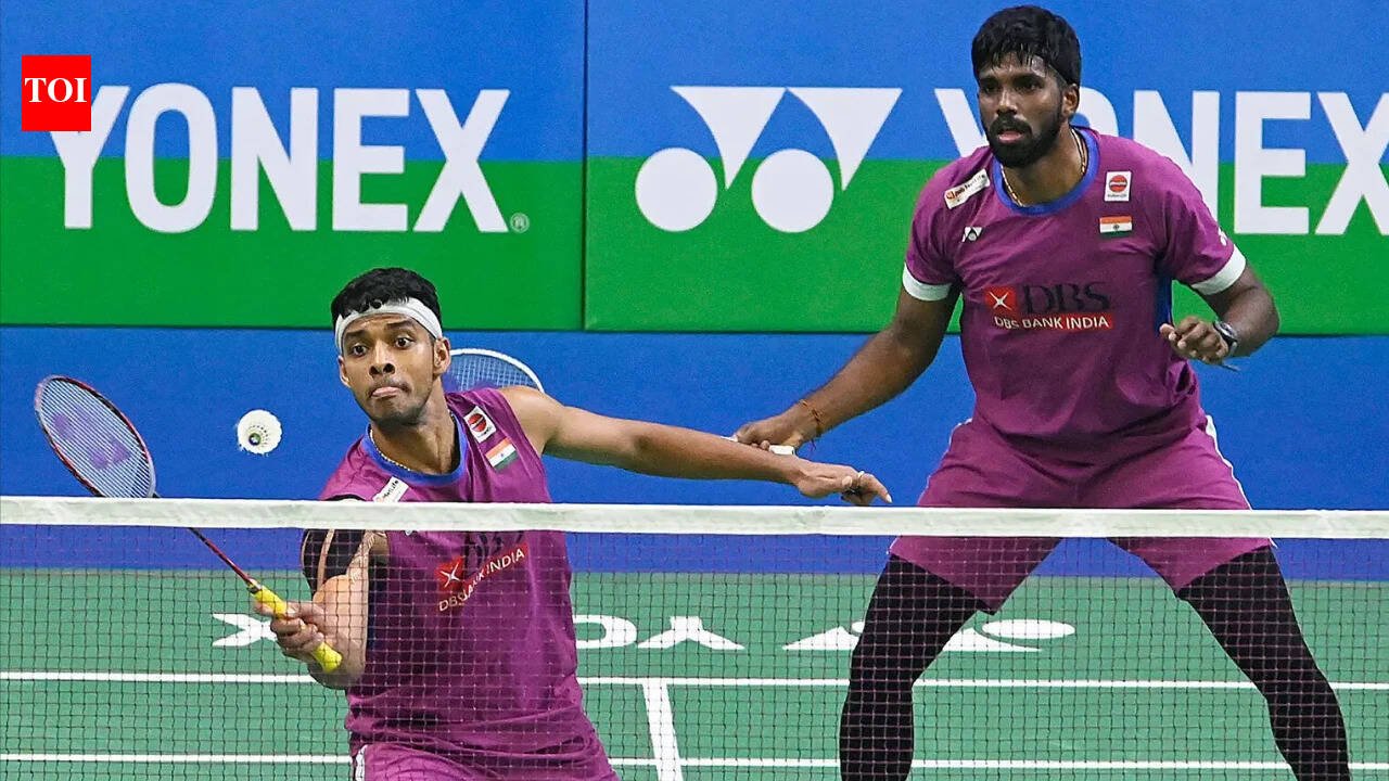 Satwik-Chirag crash out of BWF World Championsips after straight-game loss to Liang-Wang
