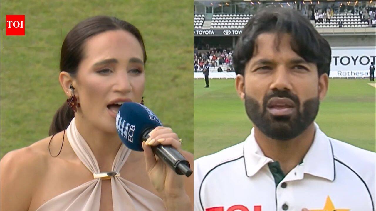 Watch: English singer Laura performs Pakistan's anthem ahead of England Test