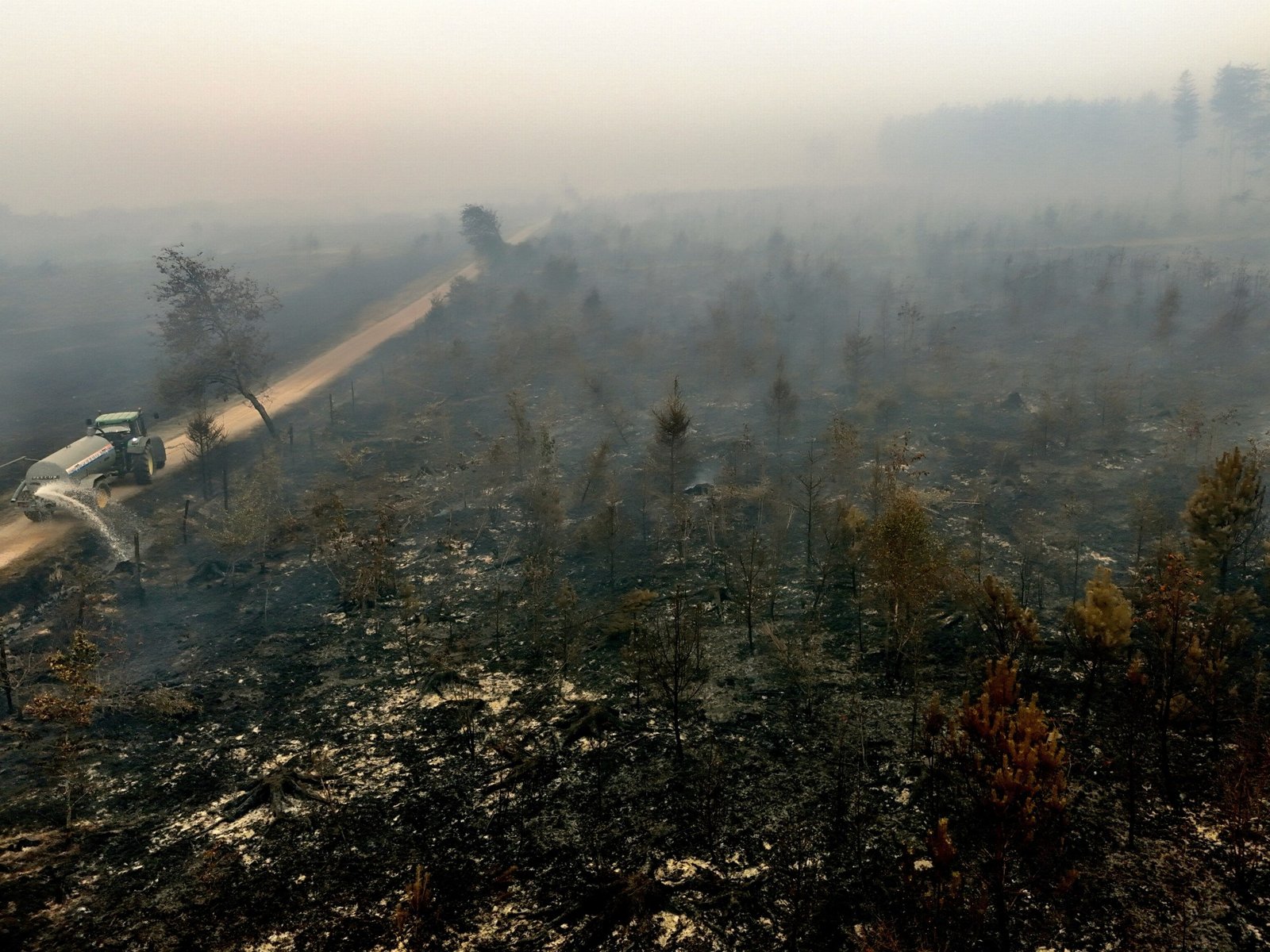 Belgium’s largest wildfire on record spreads towards German border
