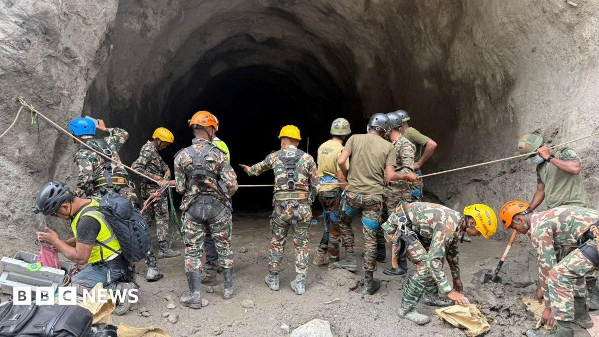 Nepal rescuers blast hillside in search of hydropower workers as families wait anxiously